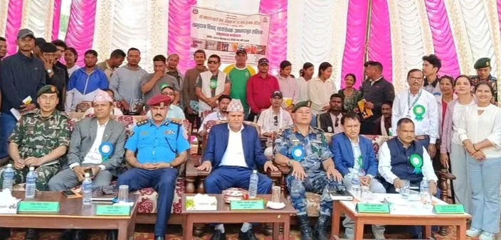 सशस्त्र प्रहरीद्वारा विपद् व्यवस्थापन सम्बन्धी आधारभूत तालिम 