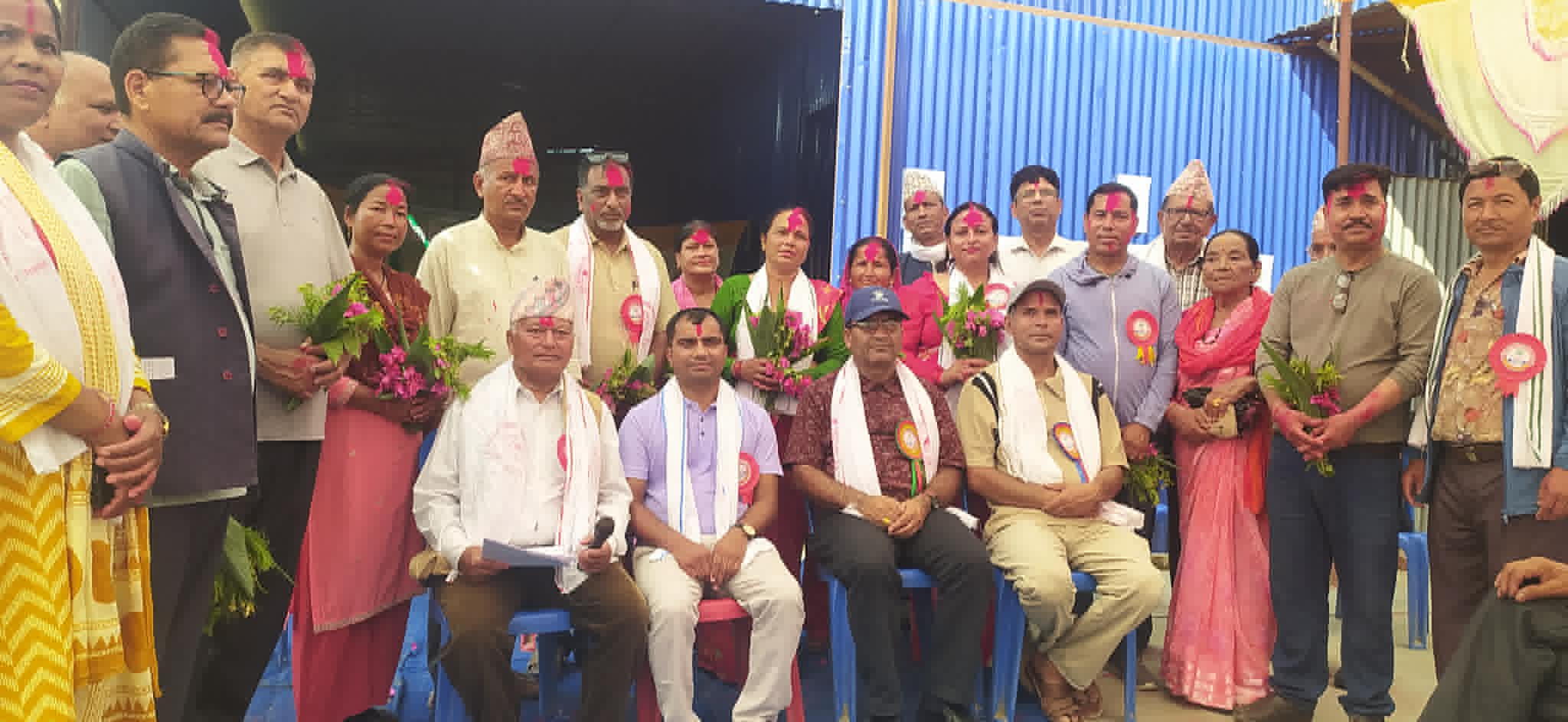 कालिका मिलन बोर्डर बहुउद्देश्य सहकारी संस्थाको अध्यक्षमा सुवेदी