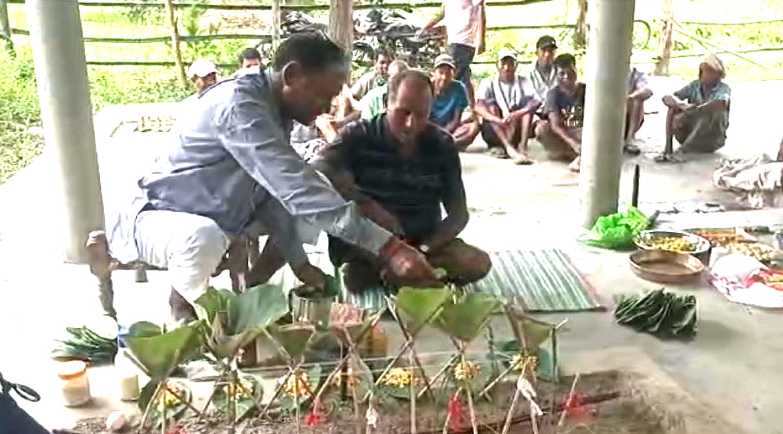 बर्दियाको भौरा क्षेत्रमा रोपाईं सकिएपछि गरिने पूजा हरेरी शुरु