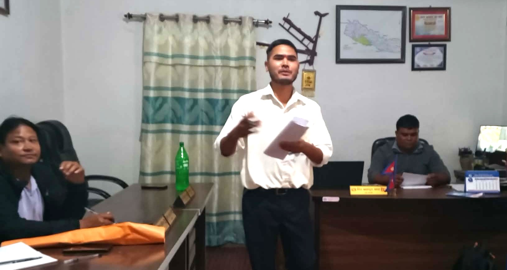 बढैयातालमा बरघर तथा धार्मिक अगुवालाई पोषण सम्बन्धी अभिमुखीकरण