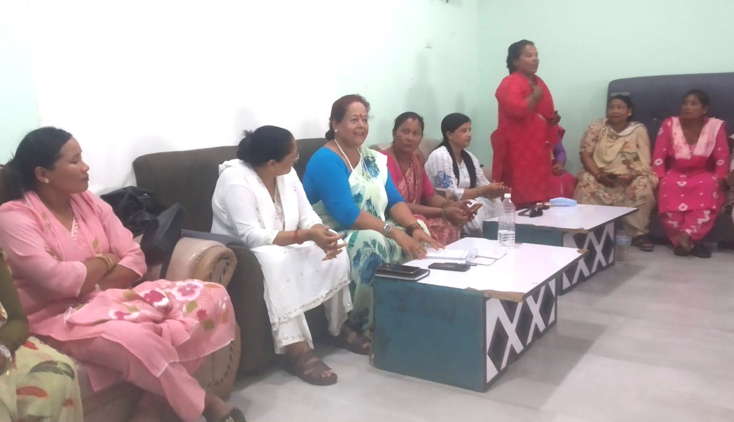 मिशन ८४ कालागि बर्दियाका महिला राजनीतिककर्मी एकै ठाउँमा