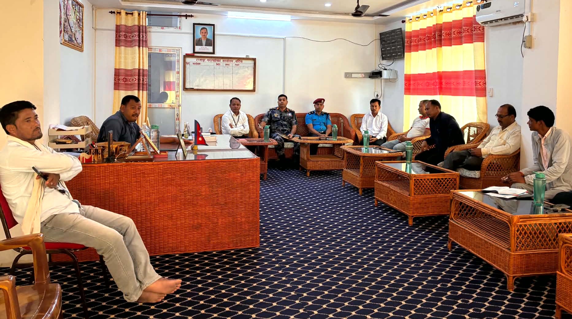 राजापुर नगर पालिकामा हुन सक्ने बाढी जोखिमबारे छलफल