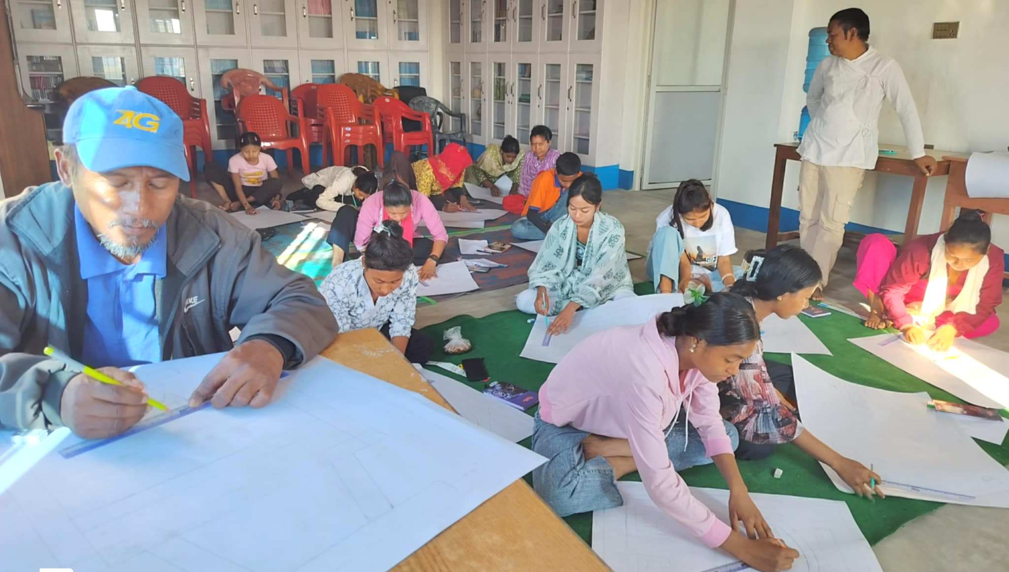 बाँसगढीमा थारु लोककला अस्टिम्कि तथा लोक आधुनिक चित्रकला सम्बन्धि तालिम