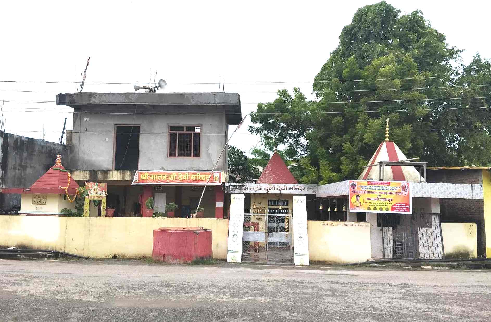 नवरात्रको अवसरमा मातङ्गी मन्दिर गुलरियामा श्रीमद्देवी भागवत नवाह ज्ञान महायज्ञ हुने