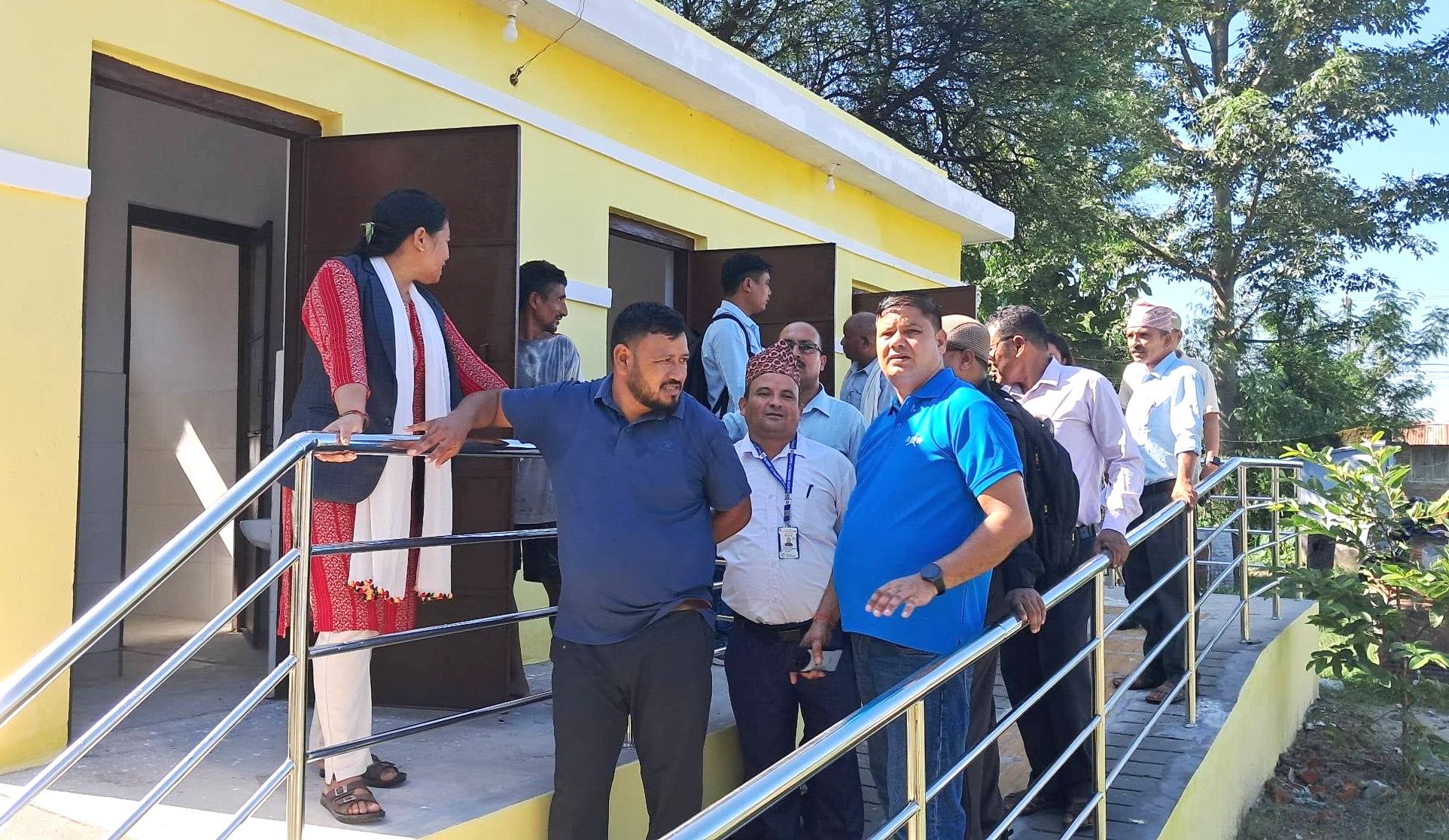 राजापुरमा ग्रिन इकोनोमी परियोजनाको अनुगमन 