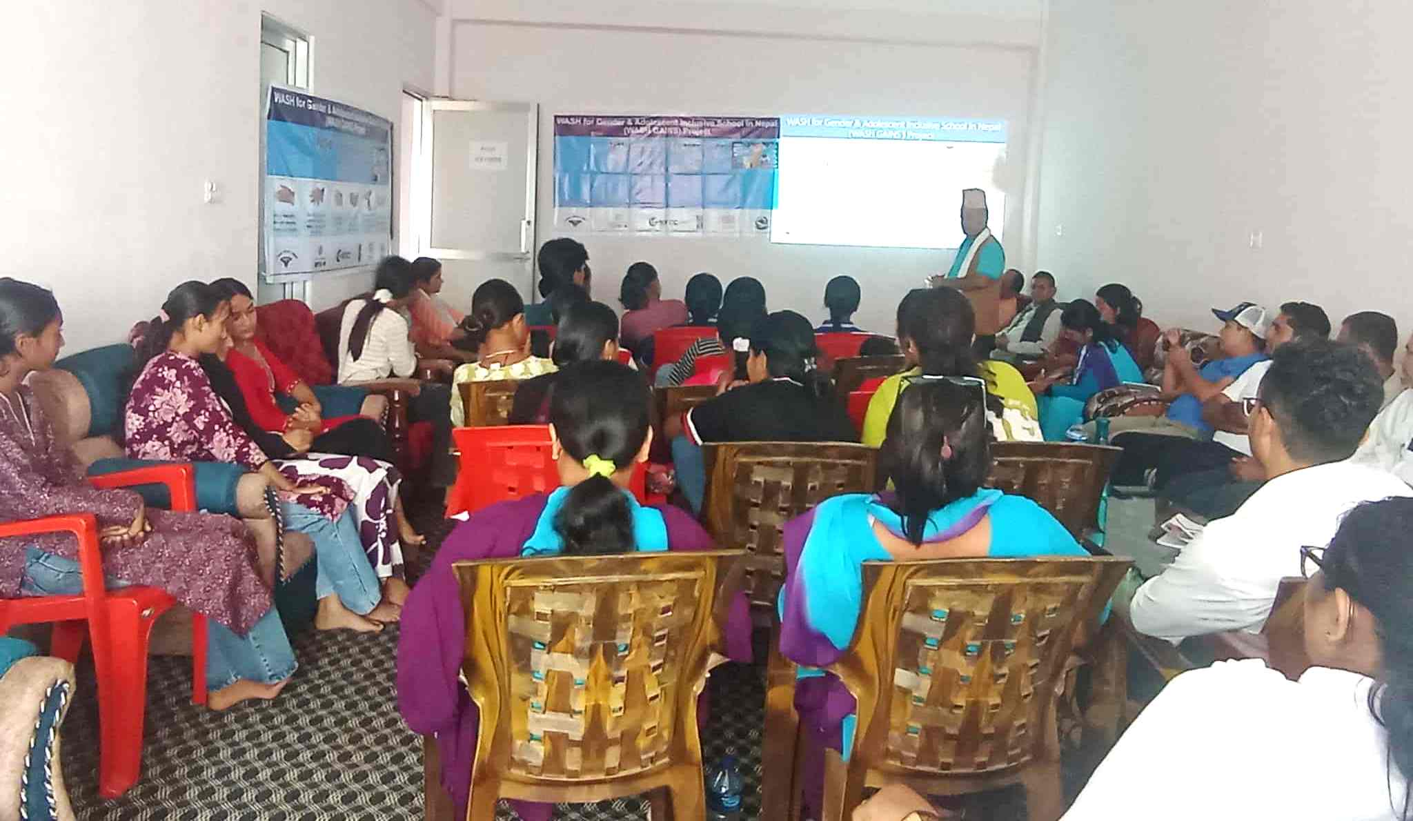 विश्व हात धुने दिवसका अवसरमा मधुवनमा सचेतनात्मक अन्तरक्रिया