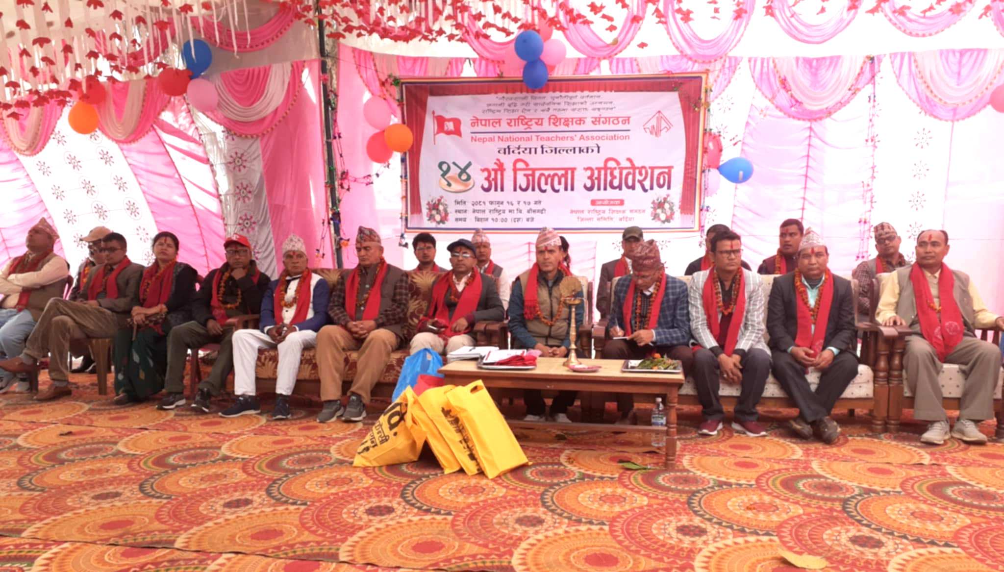 नेपाल राष्ट्रिय शिक्षक संगठन बर्दियाको अध्यक्षमा ढुँगाना सर्बसम्मत