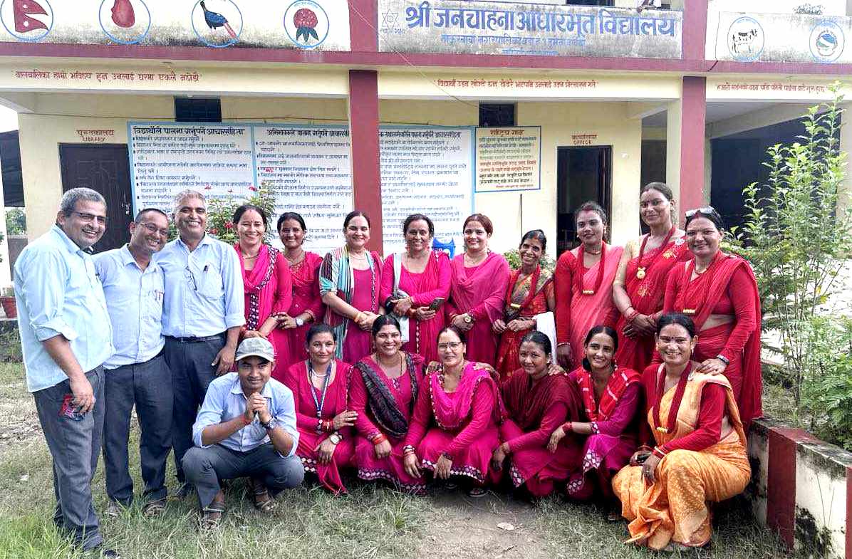 विद्यालयको आयोजनामा परम्परागत दर कार्यक्रम 