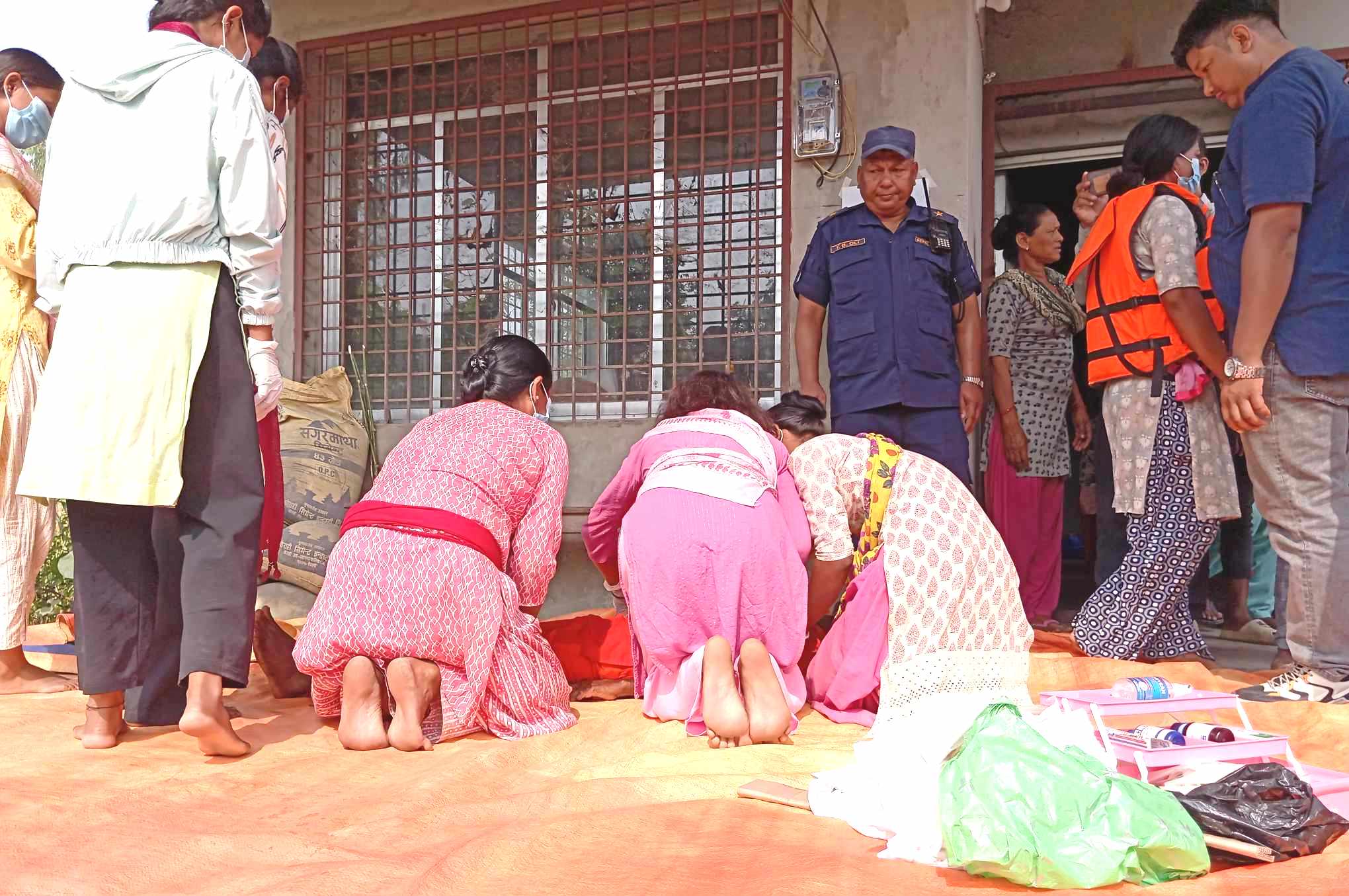 राजापुरमा बाढीपूर्व कृतिम घटना अभ्यास