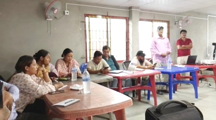 राजापुरमा विपद पोर्टल तथा तथ्यांक ब्यवस्थापन अभिमुखीकरण