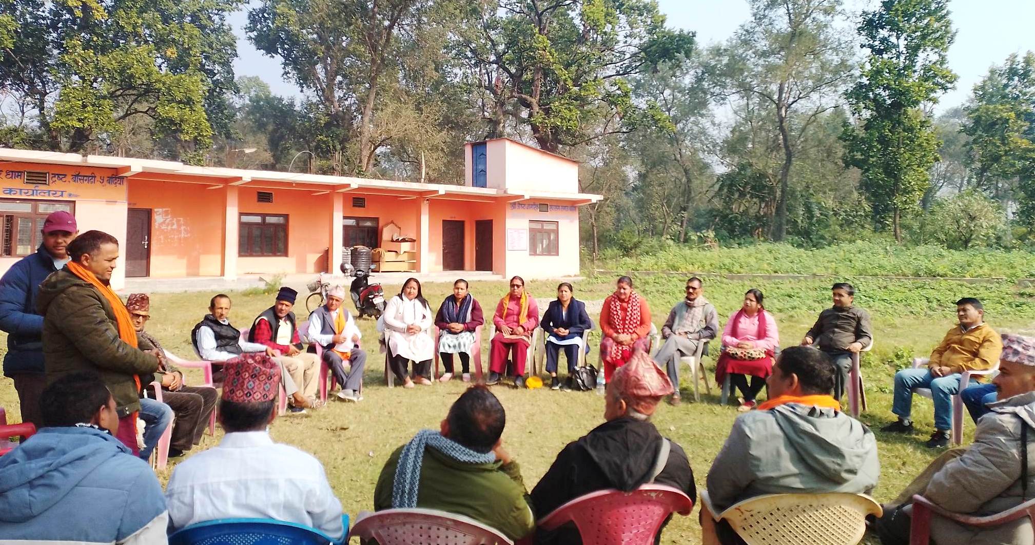 केदारेश्वर धाम बाँसगढीमा श्रीमदभागवत महायज्ञ गरिँदै