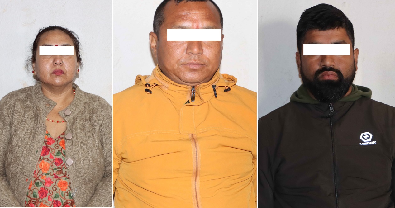 महिलालाई हतियार बनाएर करोडौं असुली, सुन निर्यात गर्ने भन्दै ठग्दै