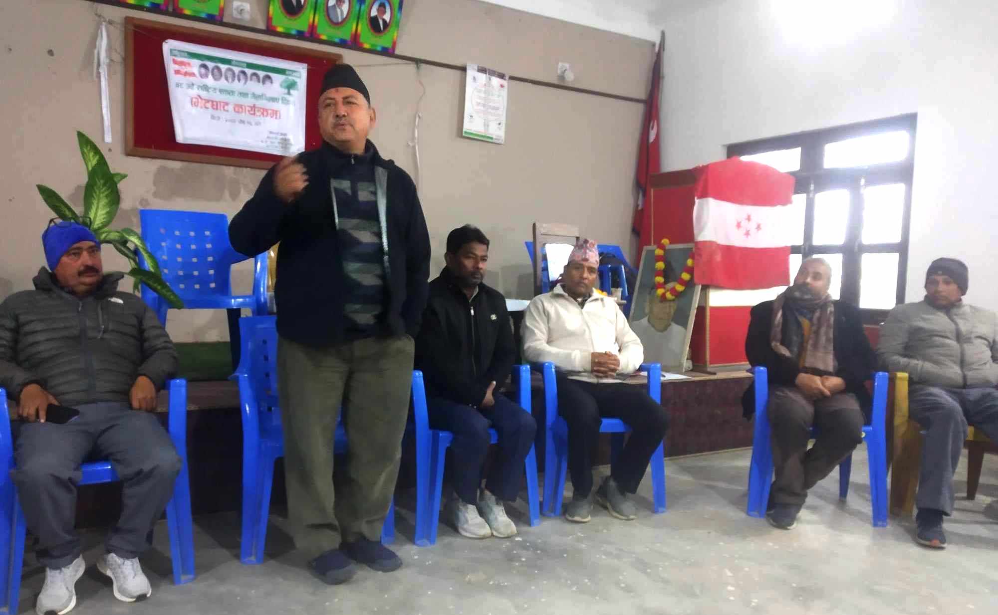 काँग्रेस नसुध्रिए एन्टी डेमोक्रेसी शक्ती हाबी हुने : पूर्व सिंचाई मन्त्री संजय गौतम